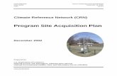 Program Site Acquisition Plan - National Oceanic and ...
