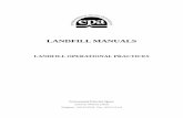 LANDFILL MANUALS - EPA