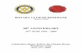 50 ANNIVERSARY - Rotary Rosebank