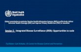 Session 5 - Integrated Disease Surveillance (IDSR ...
