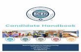 Candidate Handbook - BCEN