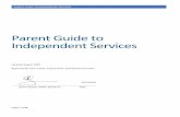 Parent Guide to Independent Services - | dcps