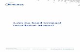 m Ka band terminal Installation Manual - Kacific