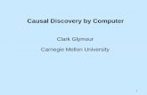 Clark Glymour Carnegie Mellon University