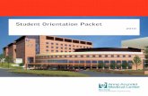 Student Orientation Packet - Towson University
