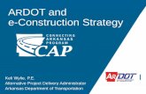 ARDOT and e-Construction Strategy