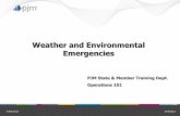 Weather and Environmental Emergencies