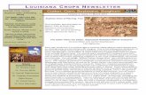 L CROPS NEWSLETTER Cotton, Corn, Soybeans, Sorghum