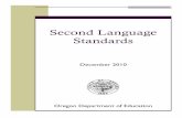 Second Language Standards - corbett.k12.or.us