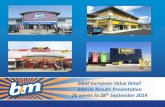 B&M European Value Retail Interim Results Presentation 26 ...
