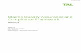 Claims Quality Assurance and Compliance Framework