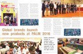 Global brands launch new products at PALM 2016