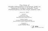 The Role of Health Information Exchange (HIE) in Helping ...