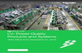 Price List LV- Power Quality Products and Systems
