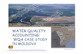 Water quality accounting - WQA case study in Moldova