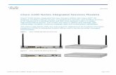 Cisco 1100 Series Integrated Services Routers Data Sheet