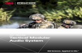 3M PELTOR Tactical Modular Audio System