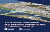 ADVANCING RESILIENCE FOR DEFENSE COMMUNITIES