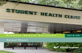 Student Health Services 2 0 1 9 - 2 0