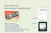 The ICHD III Secondary Headaches