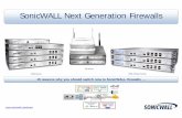 15 reasons why you should switch now to SonicWALL firewalls