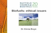 Biofuels: Ethical Issues - ioew.de