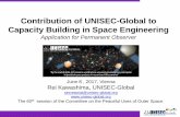 Contribution of UNISEC-Global to Capacity Building in ...