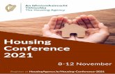 2021 Co nference H o u s ing - housingagency.ie