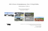 3D city database