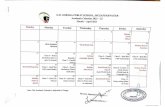 Academics Calendar