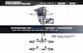 DETROIT STEER Detroit has designed, engineered POWERTRAIN