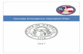 Georgia Emergency Operation Plan