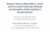 Resource Session About Micro - Biochar