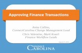 Approving Finance Transactions