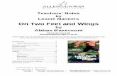 On Two Feet and Wings - Allen and Unwin