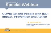 COVID-19 and People with IDD: Impact, Prevention and Action