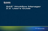 SAS Workflow Manager 2.3: User's Guide