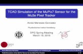 TCAD Simulation of the MuPix7 Sensor for the Mu3e Pixel ...