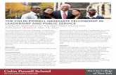Grad Colin Powell Fellowship 2021-2022
