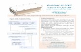 Orbital X-MIC X-Band LNB integrated Iso-160309