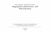 Human Practices: Applications of Drones