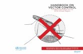 HANDBOOK ON VECTOR CONTROL - WHO