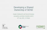 Developing a Shared Ownership of SEND