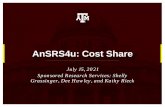 AnSRS4u: Cost Share