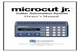 hjr owner's manual - microcutsystems.com