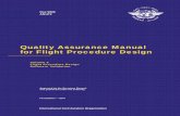 Quality Assurance Manual for Flight Procedure Design