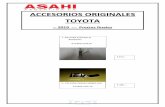 ACCESORIOS ORIGINALES TOYOTA - Asahi