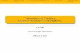 Turbomachinery & Turbulence. Lecture 1: Introduction to ...
