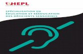 42 PARA Spécialisation en Éducation et rééducation des ...