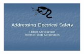 Addressing Electrical Safety - Meat Institute